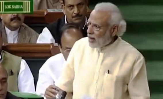 PM Modi exposes, Communists' Dictatorship at Parliament